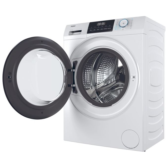 Haier HW80-BP14929A-S Lavatrice Frontale 8 Kg 1400 rpm Classe A Motore Inverter 15 Programmi (85x60x55 cm) colore Bianco