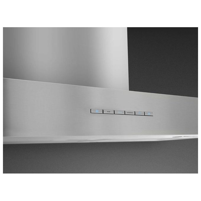Smeg KBT900XE Cappa a Espulsione Decorativa Murale Estetica Universale Classe energetica A 3 Velocita' 90 cm Inox