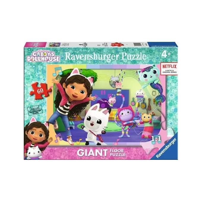 Ravensburger Puzzle Gabby's Dollhouse Giant Assortito