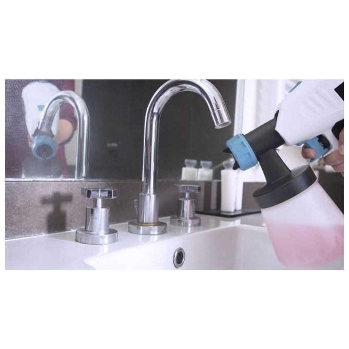 Ariete Sanijet Nebulizzatore Igienizzante per la Pulizia di Ambienti e Superfici 10 Bustine Sani-jet Clean 700cc 400W Bianco