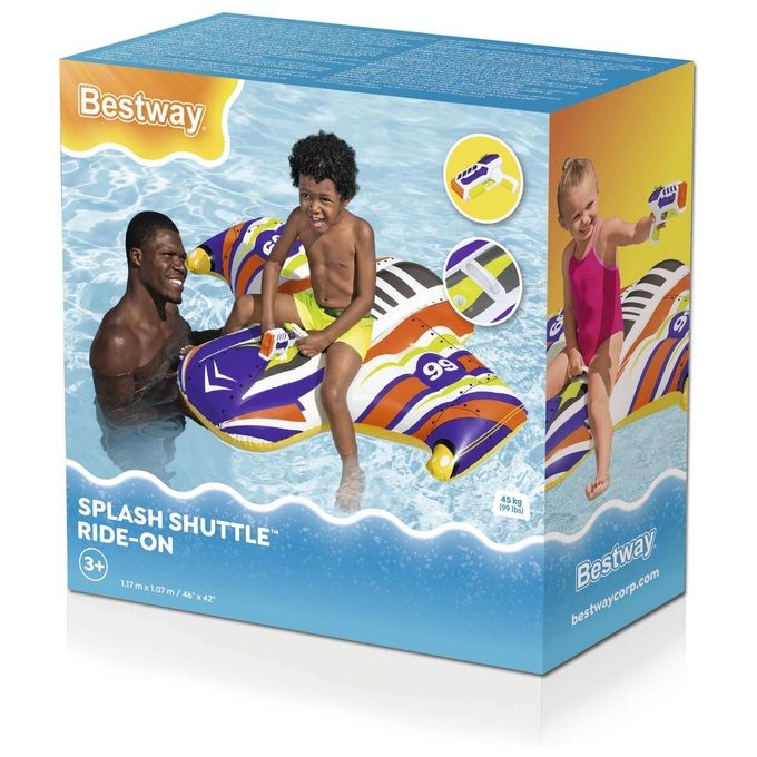 Bestway Gonfiabile Splash Shuttle con Pistola Acqua