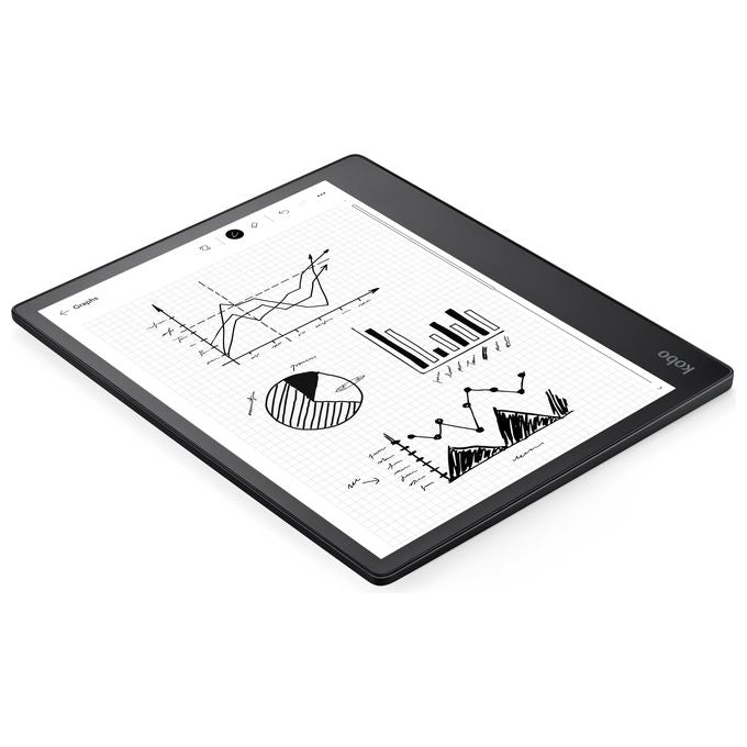 Kobo Elipsa 2E eReader Display 10,3'' Carta E Ink 1200 Multiformato Audiolibri 32Gb Stylus 2 inclusa Nero