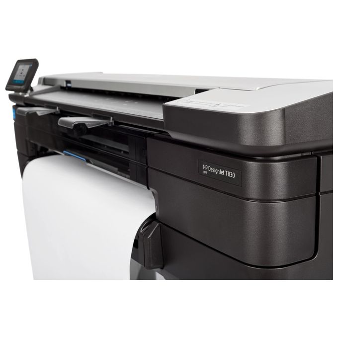 HP F9A28D#B1K Designjet Stampante Multifunzione a Getto d'Inchiostro 2400 x 1200 dpi Wi-Fi Ethernet 4 Cartucce colore Nero
