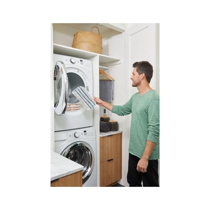 Black+Decker BHSM15FX08 – Pulitore a vapore 2 in 1, capacita' serbatoio 0.5 L, Potenza 1500 W, Pressione vapore elevata, Autonomia fino a 20 min, Kit estensione incluso, Colore Bianco-Arancio