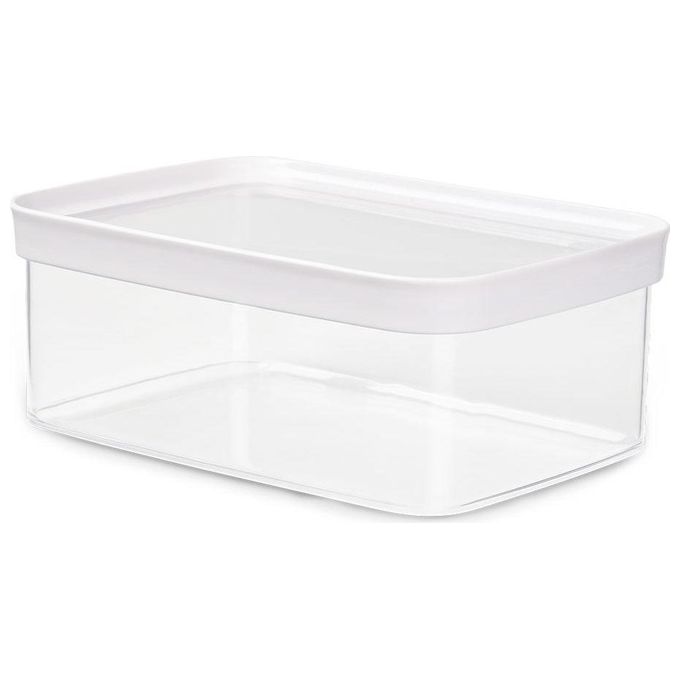 Emsa Barattolo 2 Litri Optima Dry Storage Chiusura Ermetica Bianco