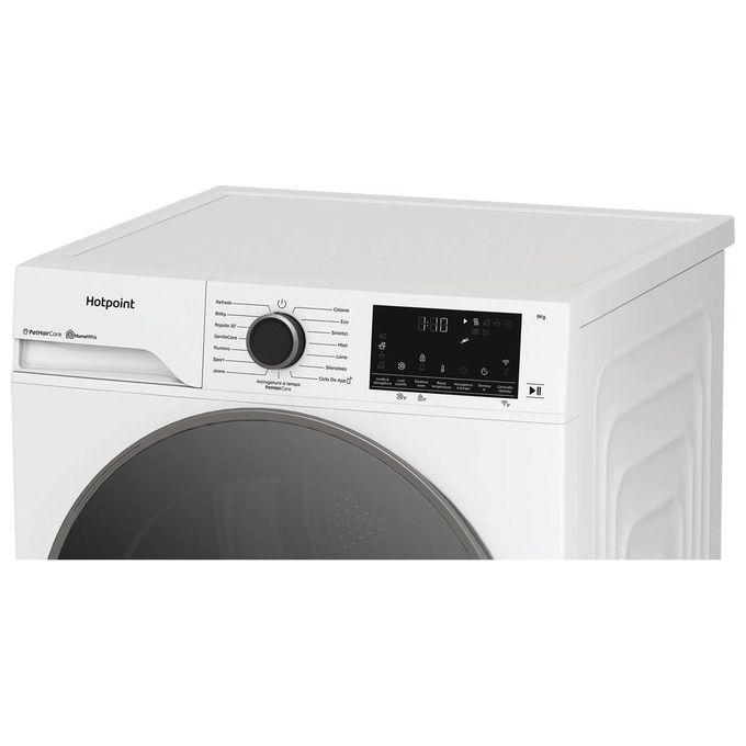 Hotpoint Asciugatrice a Pompa di Calore 9 Kg Délica Classe A HPT 96D BS IT