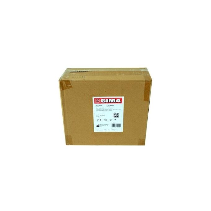 Compressa Garza 5X5Cm Cotone - 10 Pacchi Da 100 1000 pz. (10 conf. da 100 pz.)
