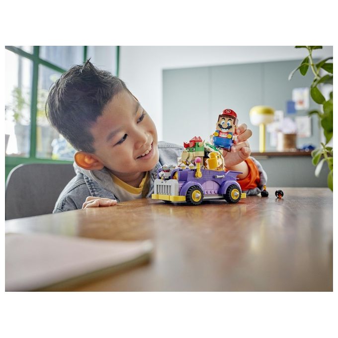 LEGO Super Mario 71431 Pack di Espansione Il Bolide di Bowser, Giochi Bambini 8+ Anni con Personaggio e Macchina Giocattolo