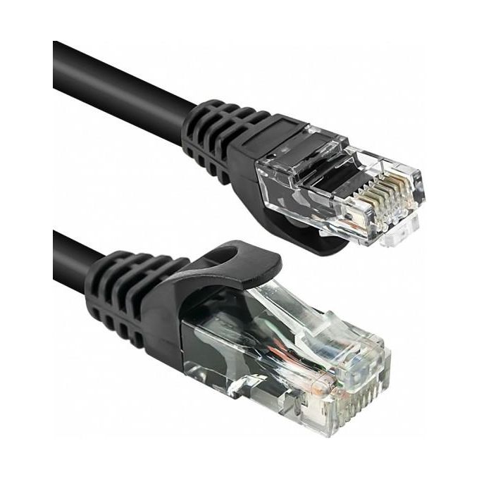 VulTech Cavo Utp Categoria 6 Nero 10mt