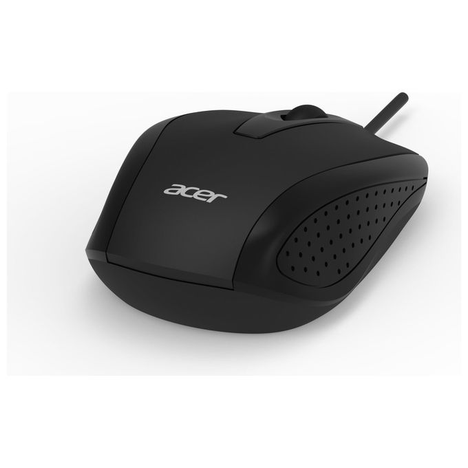Acer HP.EXPBG.008 Mouse Ottico USB Cablato 1200 dpi 3 Tasti Ambidestro colore Grigio
