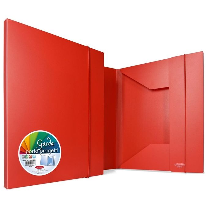 Plastibor Cartelletta 3 Lembi Garda 40 Rosso