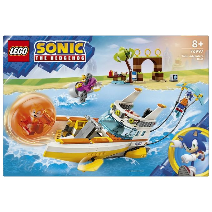 Lego Sonic L'Aeroscafo delle Avventure di Tails