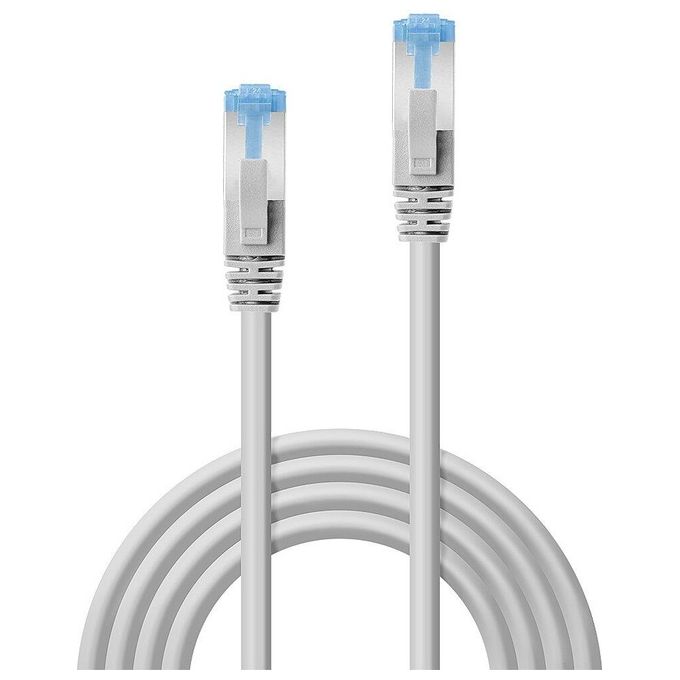 Lindy Cavo di Rete 3mt Cat6a S-Ftp S-Stp Grigio