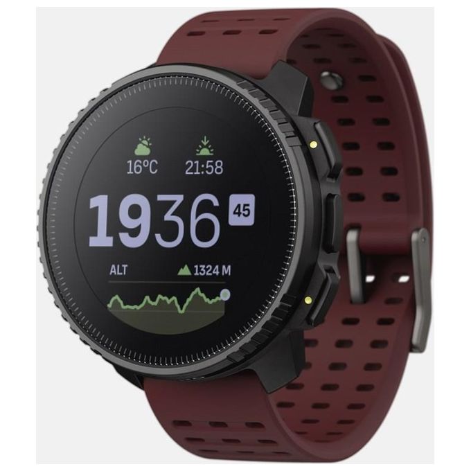 Suunto Vertical 49mm 1.4'' GPS Outdoor Sport Salute Notifiche Bluetooth Steel Black Ruby