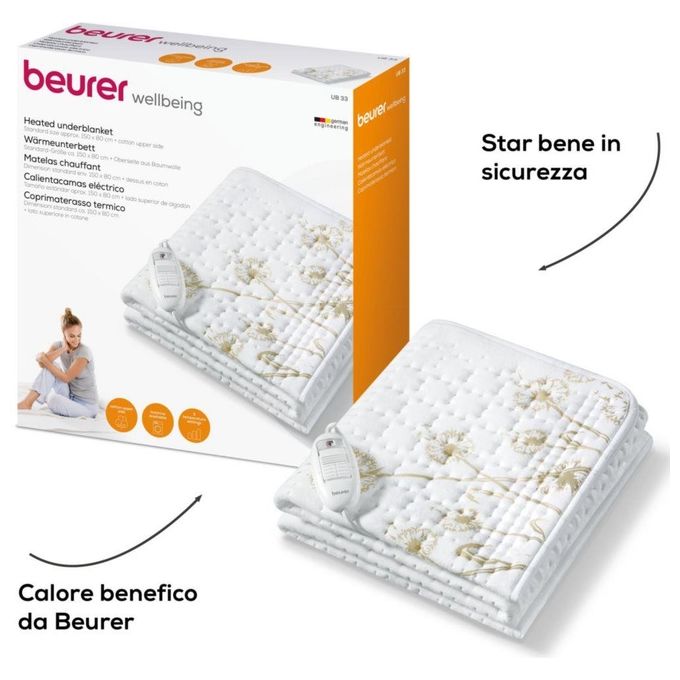 Beurer UB 33 Coprimaterasso Termico Basic
