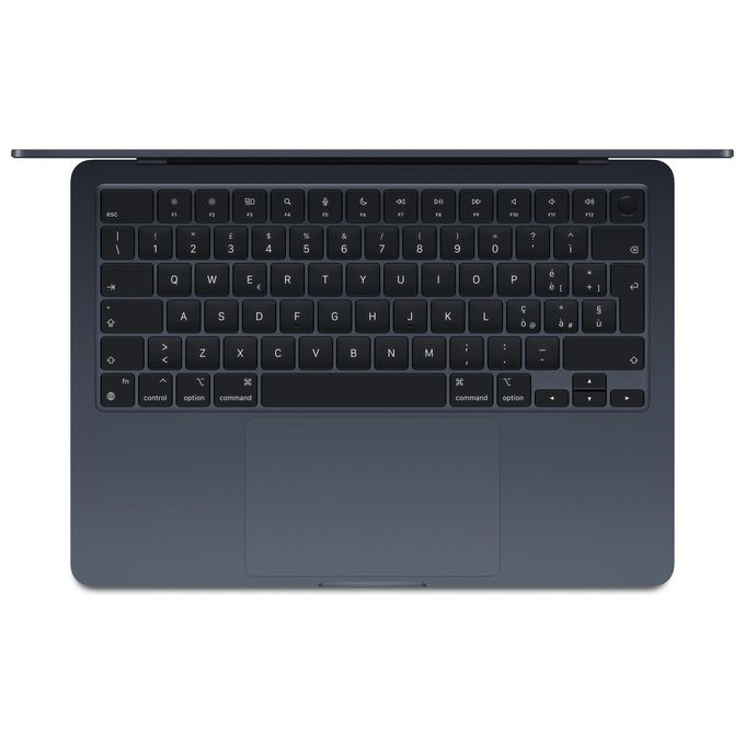 Apple MacBook Air 13'' con Chip M3 8Gb Archiviazione SSD 256Gb Videocamera FaceTime HD 1080p Touch ID 13.6'' Mezzanotte