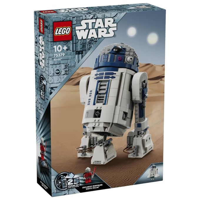 LEGO Star Wars 75379 R2-D2, Modellino da Costruire di Droide con Parti Mobili e Accessori, Giochi Bambini 10+ con Minifigure