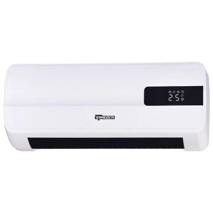 Termozeta TZR06N Termoventilatore Murale Ceramico 2000W Display Telecomando Timer
