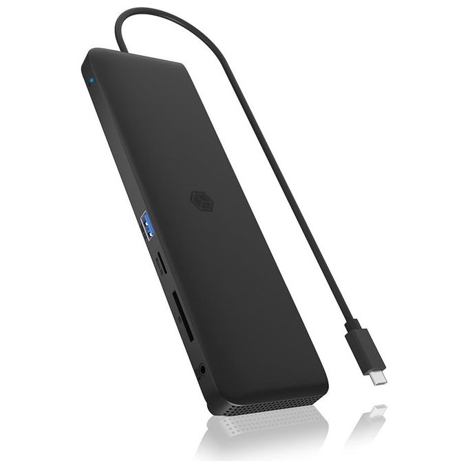 ICY BOX IB-DK2116-C Docking USB 3.2 Gen 2 Type-C Nero