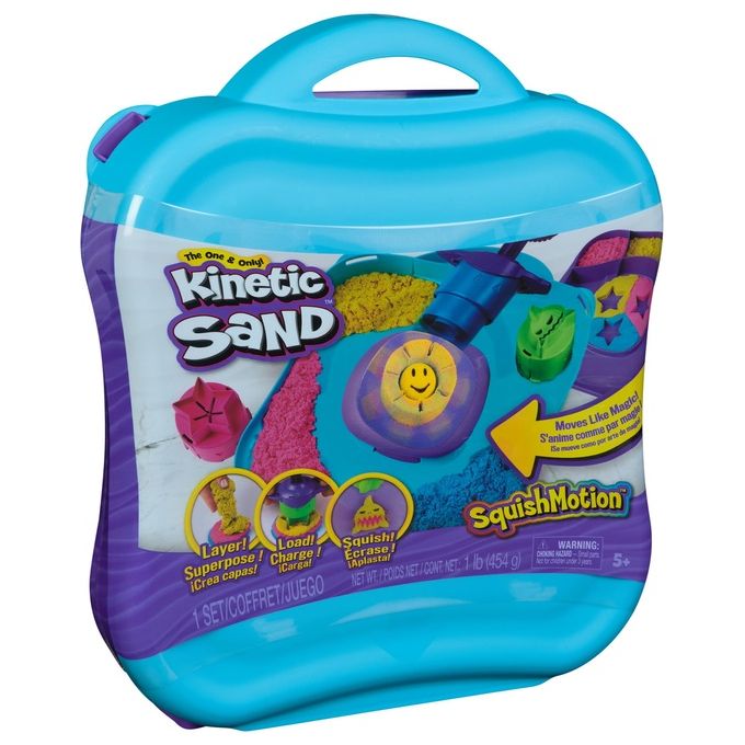 Spin Master Sabbia Creativa Kinetic Sand Squish Motion Playset