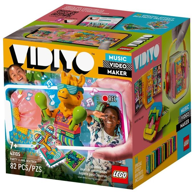 LEGO Vidiyo Party Llama BeatBox Creatore Video Musicali con Lama