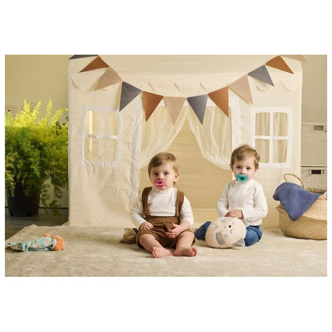 Chicco Gommotto Physioforma 2 Pezzi Bimbo Soft 6-16m Verde e Azzurro