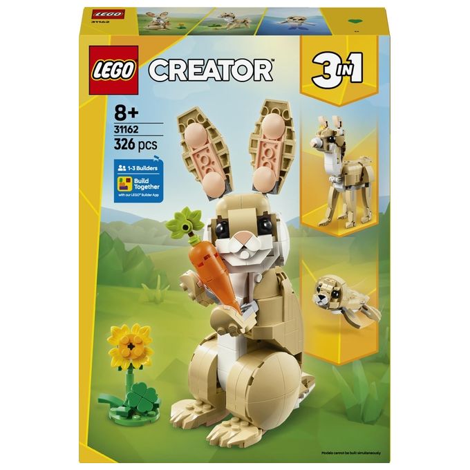 LEGO Set 31162 Creator 3in1 Costruzioni Creative Multimodello