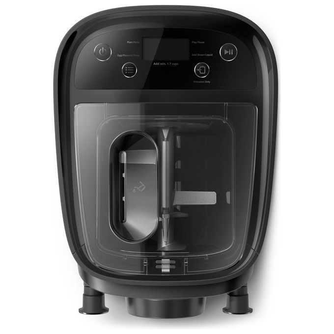 Philips Macchina per la pasta Serie 7000, Bilancia integrata, HR2665-96, Nero, 10 trafile