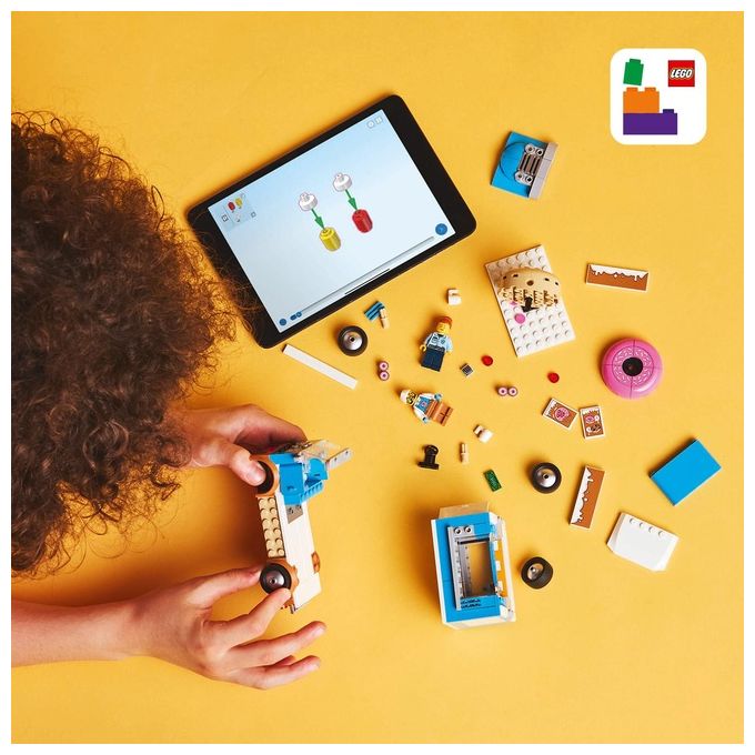 LEGO Furgone Ciambelle 60452 Gioco da Costruzione City Great Vehicles Divertimento Assembla Realistico ed Educativo per Bambini