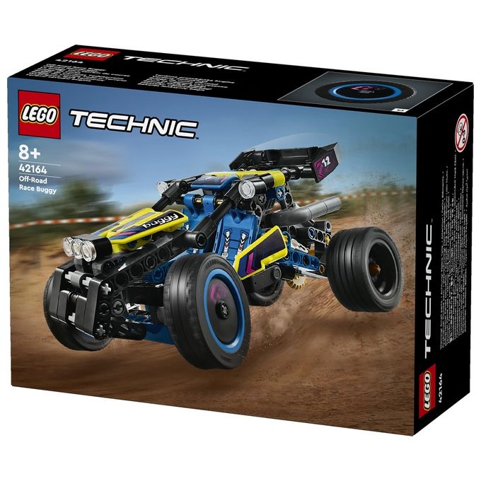 LEGO Technic 42164 Buggy da Corsa, Macchina Giocattolo per Bambini da 8 Anni in su, Regalo Amanti Modellini di Auto da Gara