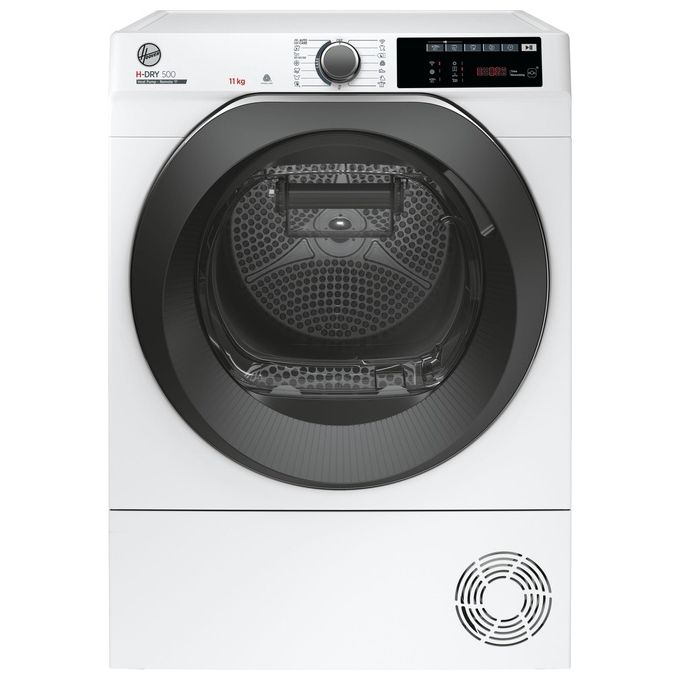 Hoover H-DRY 500 NDEH11A2TCBEXS-S Asciugatrice a pompa di calore 11 Kg classe A++ 15+1 programmi Auto care programma lana controllo remoto bianco 596x611x850