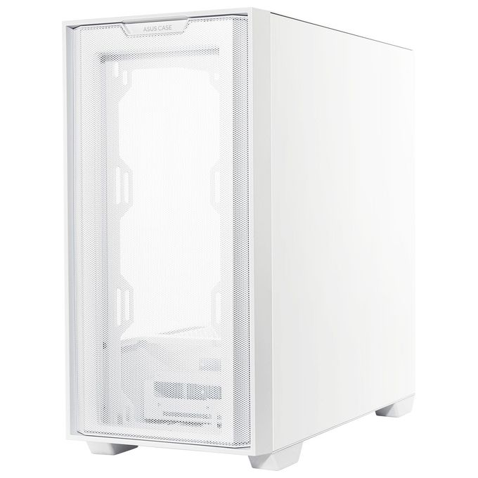 ASUS A21 Case micro-ATX, Radiatori fino a 360 mm, Schede Grafiche fino a 380 mm, Raffreddamento efficace, Cable Management, Chassis Bianco