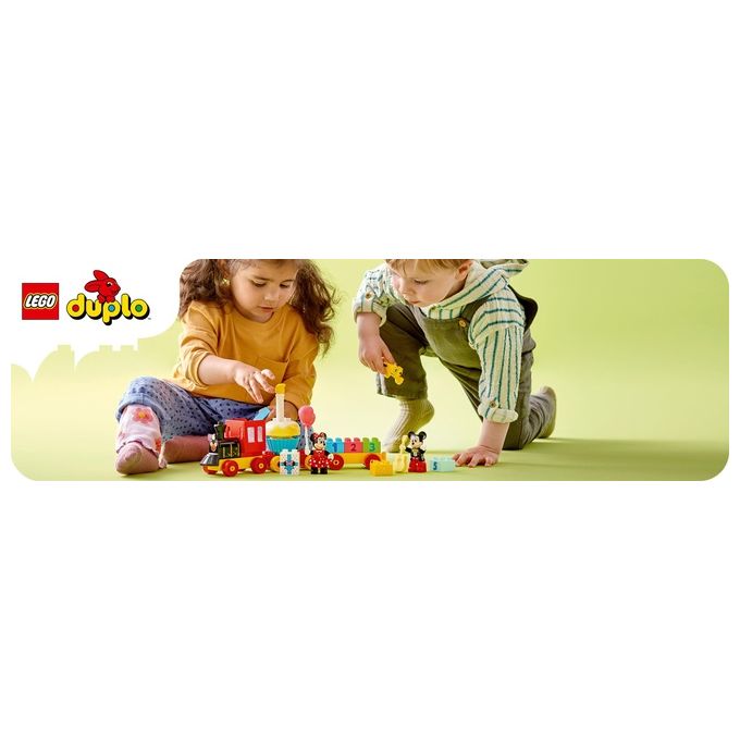 LEGO Duplo Disney Il Treno del Compleanno di Topolino e Minnie