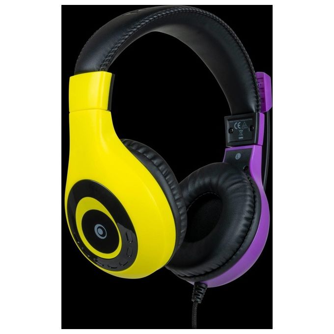 Big Ben Cuffie Gaming per Nintendo Switch V1 Viola e Giallo
