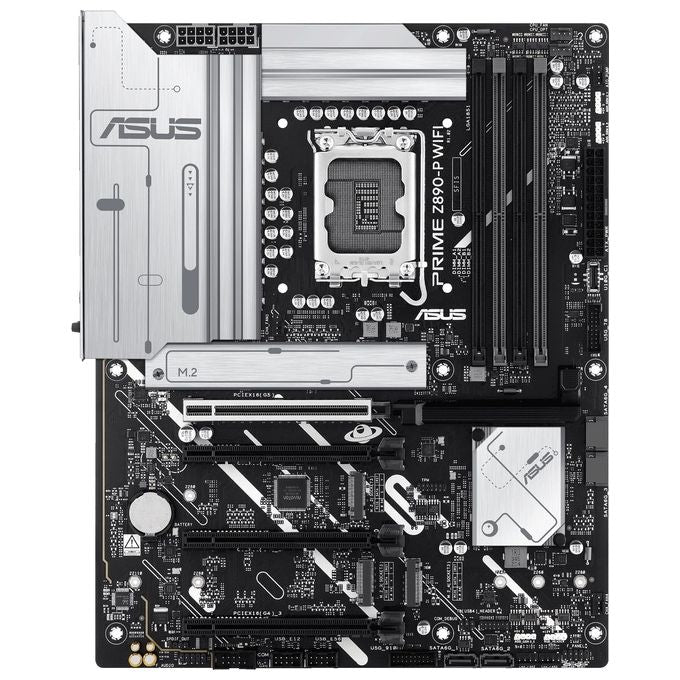 ASUS Intel PRIME Z890-P WIFI Scheda madre Intel ATX 14121 Fasi di Alimentazione Slot DDR5 PCIe 5.0 GPU di Nuova Generazione Porta USB-C Thunderbolt 4 Wi-Fi 7 Q-Antenna