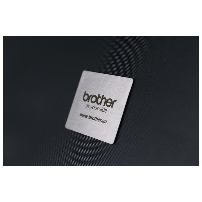 Brother Nastro Tz18mm Nero Bianco St141 3mt