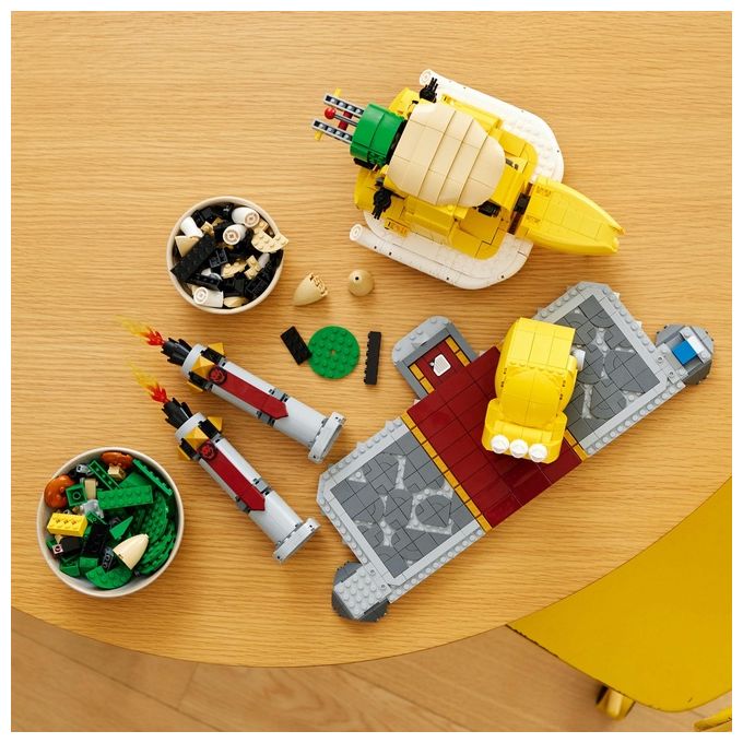 LEGO Super Mario 71411 Il Potente Bowser, Kit di Costruzioni per Adulti, Idee Regalo, Personaggio Snodabile 3D da Collezione