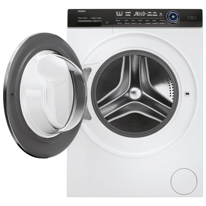 Haier HW100BD149 Lavatrice caricamento frontale 10 kg Classe A Profondita' 54 cm Centrifuga 1400 giri Motore Inverter Funzione Vapore colore Bianco Wifi