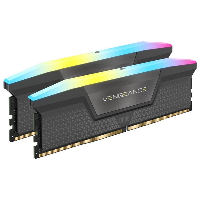 Corsair VENGEANCE RGB DDR5 Memoria Ram 32Gb 2x16Gb 6000MHz