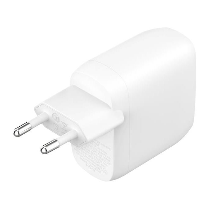 Belkin BoostCharge Pro Universale Bianco AC Ricarica Rapida 2xUSB-C 60W PD 3.1 Bianco
