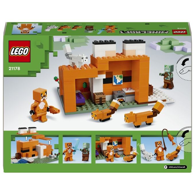 LEGO Minecraft Il Capanno della Volpe