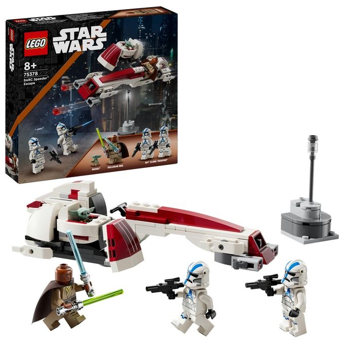 Lego Star Wars La Fuga del BARC Speeder