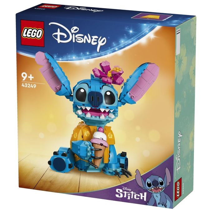 LEGO Disney 43249 Stitch, Gioco per Bambini 9+, Personaggio da Costruire con Parti Mobili, Idea Regalo Divertente dal Film
