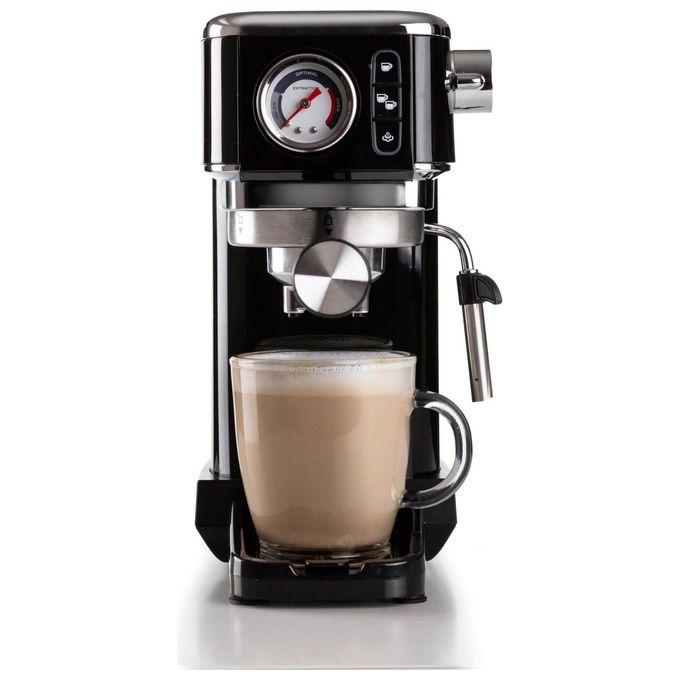 [ComeNuovo] Ariete 1381 Macchina per Caffe' Espresso con Manometro Nero