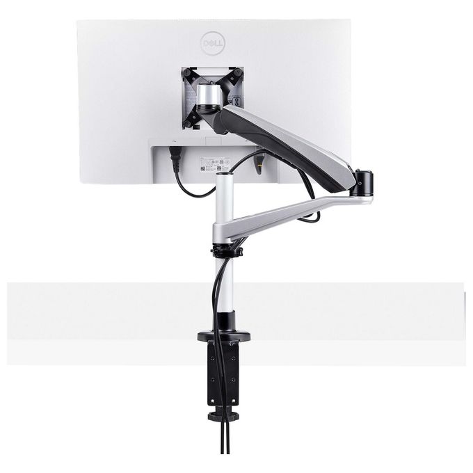 StarTech.com Supporto per Monitor da Scrivania per Schermi Ultrawide da 27“ 16:9 O 30'' 21:9 Vesa 75x75-100x100 Regolazioni Senza Attrezzi Morsetto a Passacavo