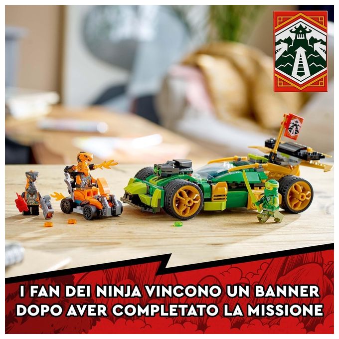 LEGO Ninjago Auto da Corsa di Lloyd Evolution