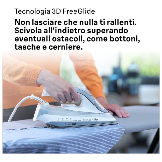 Braun SI 5078 GY Ferro da Stiro a Vapore
