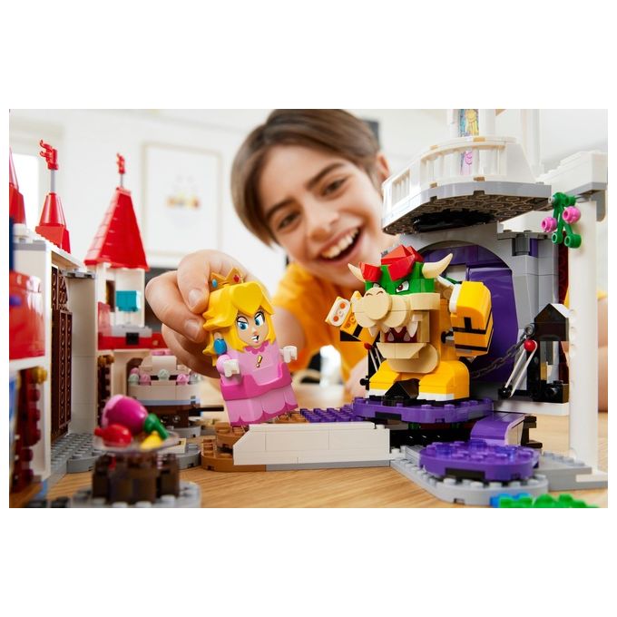 LEGO 71408 Super Mario Pack Espansione Castello di Peach 1216 pezzi 5 personaggi inclusi (48x37x9 5 cm) colore Nero