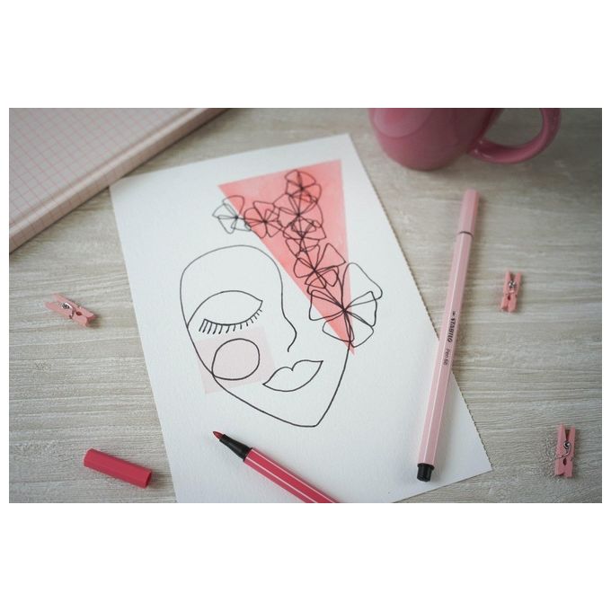 Stabilo Cf10 Pen 68 Viola