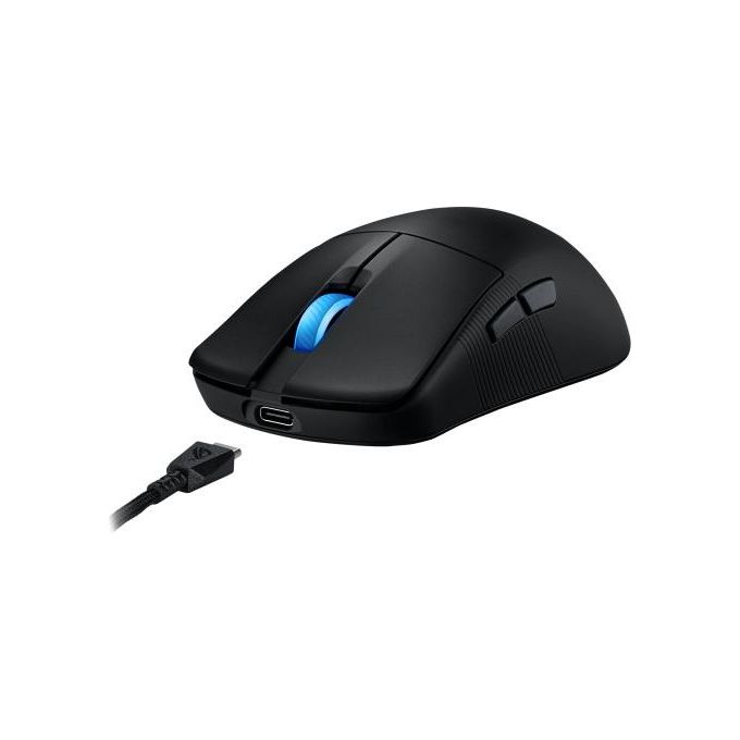 ASUS ROG Harpe Ace Mini Mouse da Gaming Ambidestro RF Wireless  Bluetooth  USB Type-C Ottico 42000 DPI